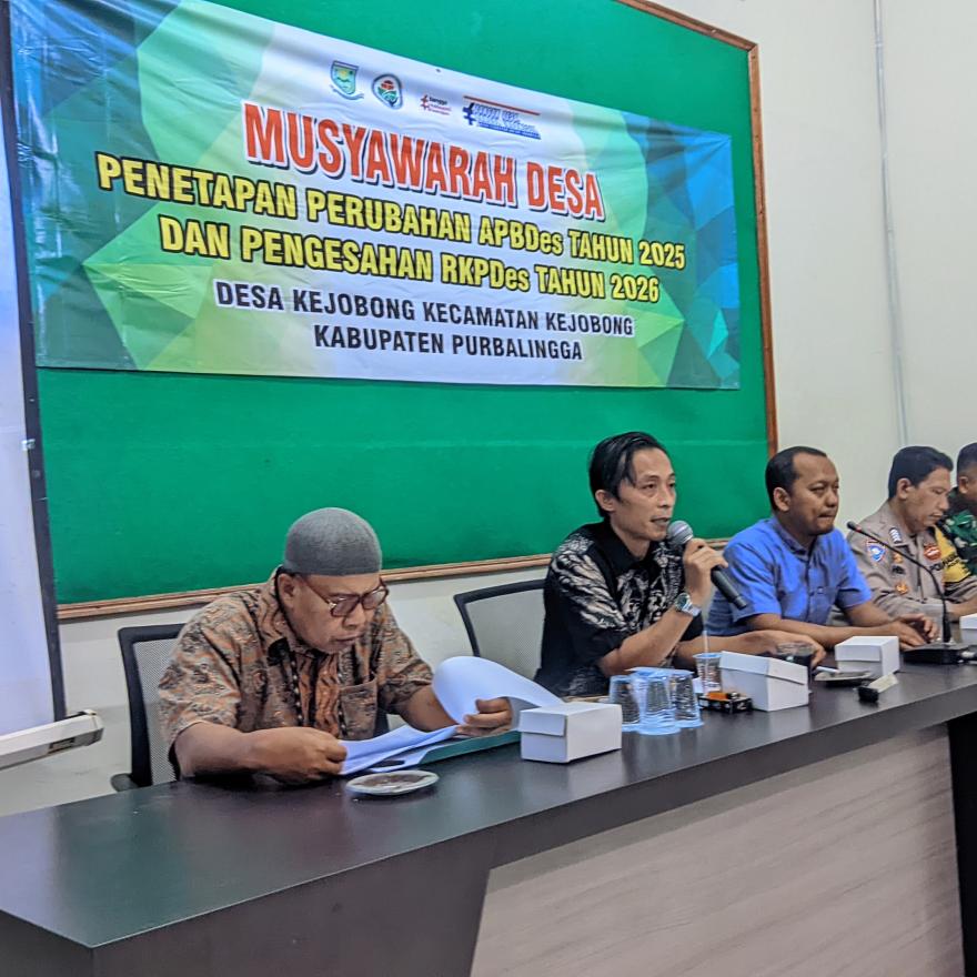 Musyawarah Desa Perubahan APDes Tahun 2025 & Penetapan RKPDes Tahun ...